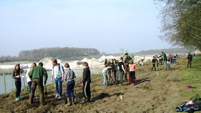 Twisteden Internationale boomplantdag 2015