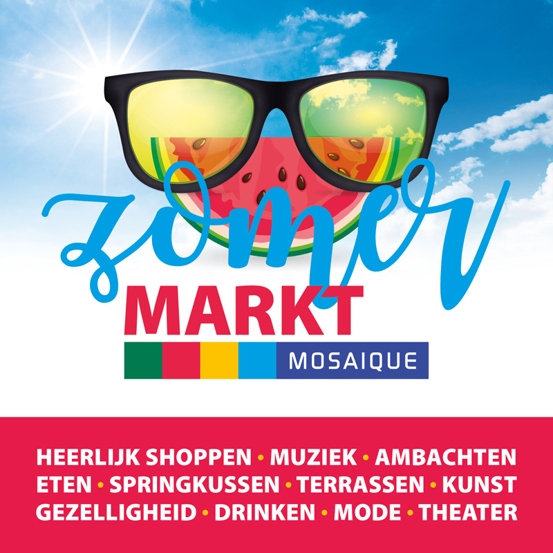 Regio: Zomermarkten in Winkelcentrum Mosaïque