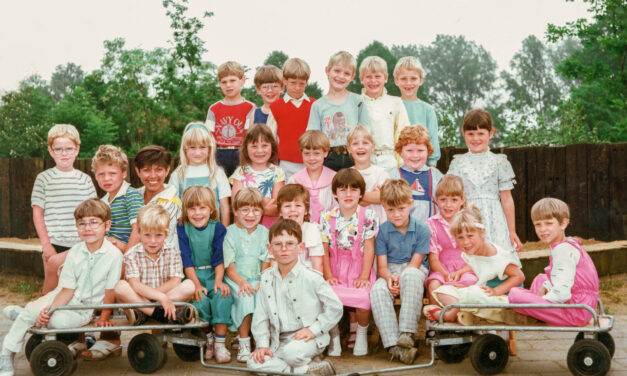 Dorpsarchief: Klassenfoto uit 1985