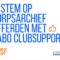 Stemmen kan voor Rabo Clubsupport