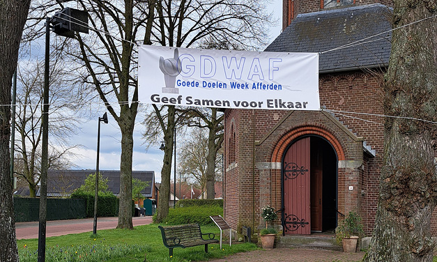 Goede Doelen Week Afferden start maandag 14 april 2025