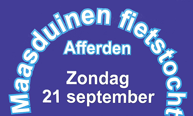 Gezellig meedoen met 10e Maasduinen Fietstocht