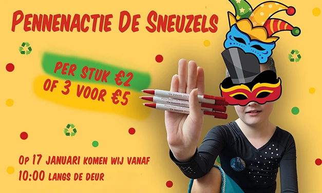 Pennenactie De Sneuzels