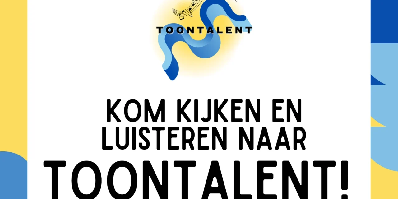 ToonTalent op zondag 19 april 2026