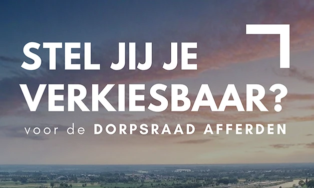 Verkiezingen Dorpsraad Afferden